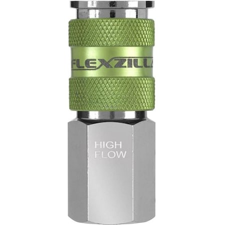 Legacy MNPT Flexzilla High Flow Coupler, 0.25 in. MTA53426FZ